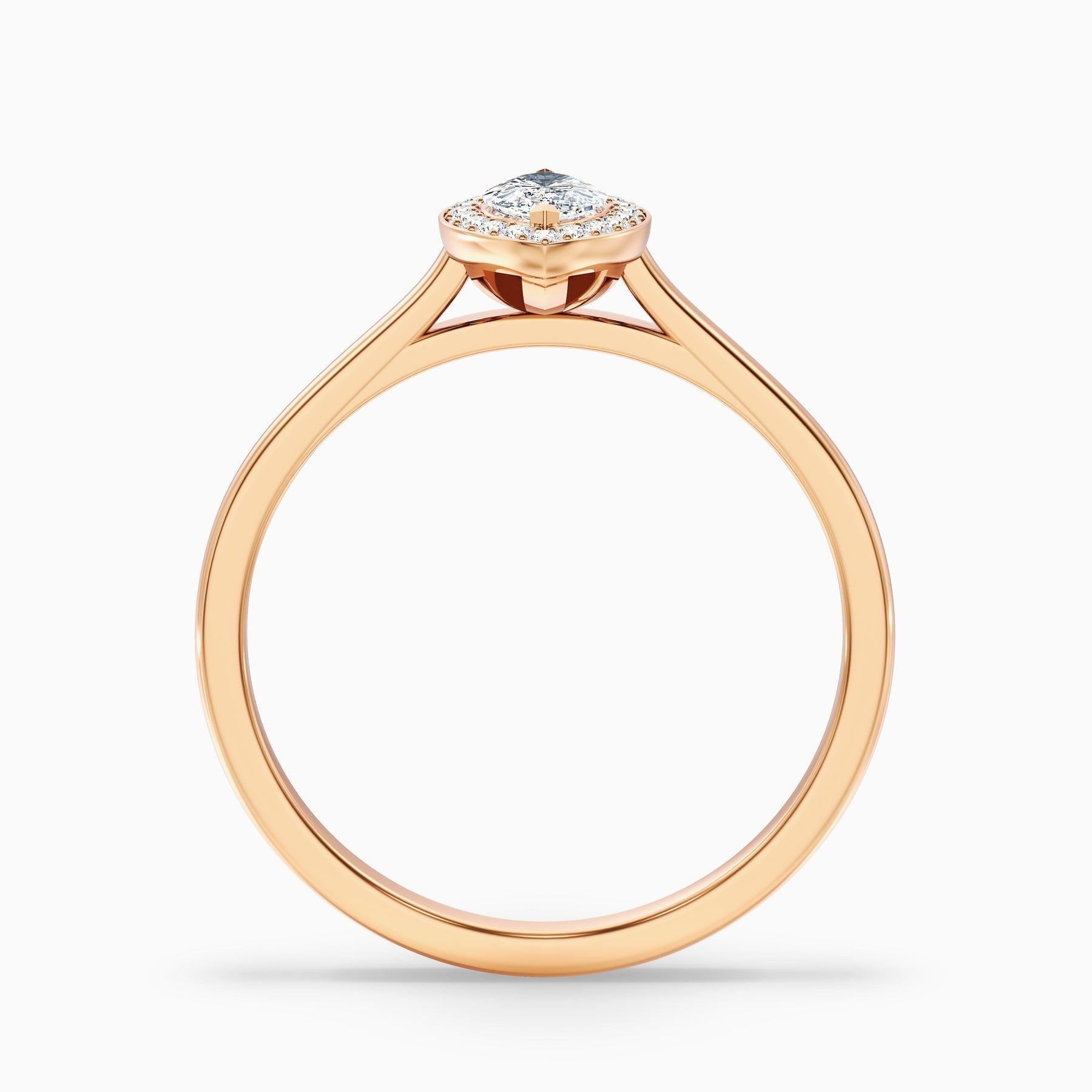 Sapphire Carla 1 Carat Marquise Halo Lab Grown Diamond Ring